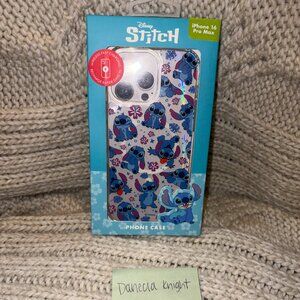 Disney Stitch iPhone 16 Pro Max MagSafe Case - Wireless Charging - New In Box